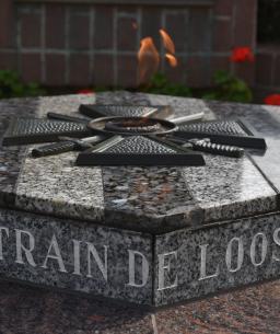 80e  anniversaire du départ du train de Loos