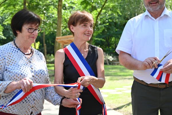 Inauguration du square des familles