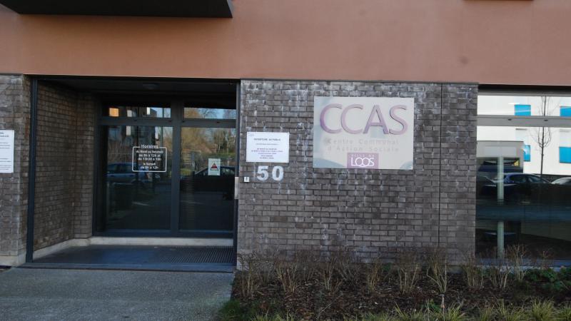 Photo de la devanture du CCAS