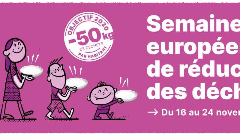 Semaine européenne de la réduction des déchets !